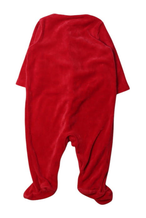 A Red Onesies from Ralph Lauren in size 0-3M for neutral. (Back View)