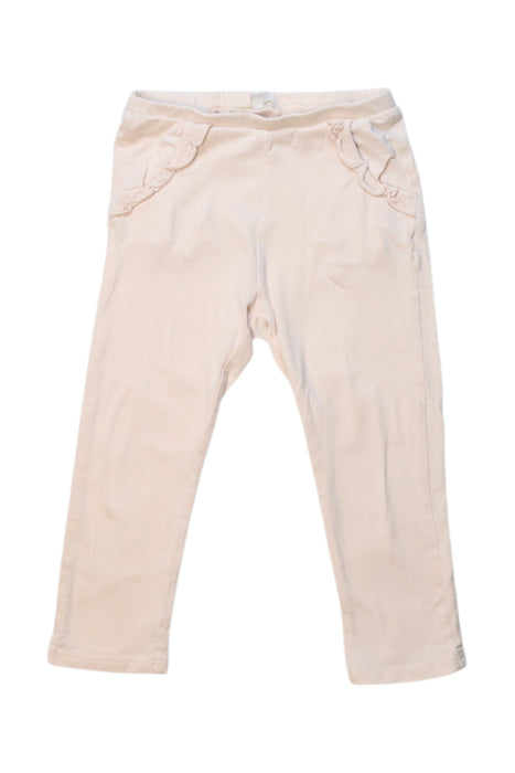 A Ivory Casual Pants from Chloe in size 12-18M for girl. (Front View)