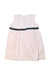 A Peach Sleeveless Dresses from La Perla in size 18-24M for girl. (Back View)