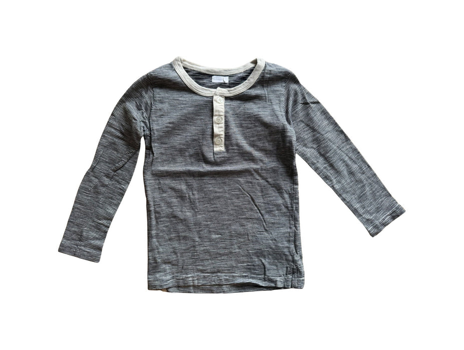 A Black Long Sleeve Tops from Jamie Kay in size 5T for boy. (Front View)