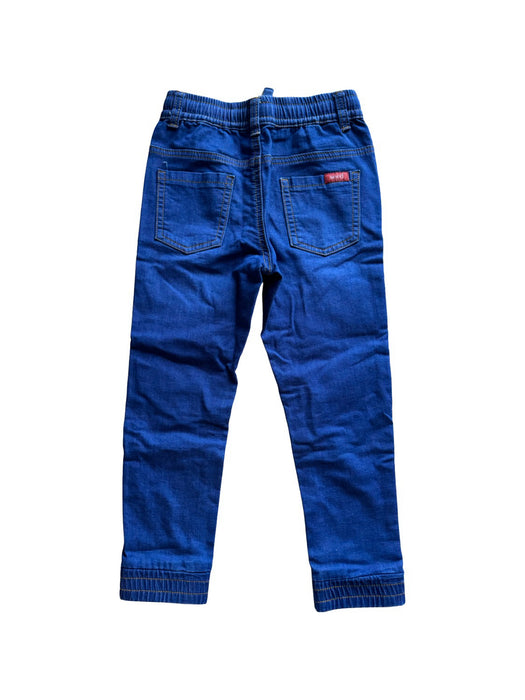 A Blue Jeans from Seed in size 5T for boy. (Back View)