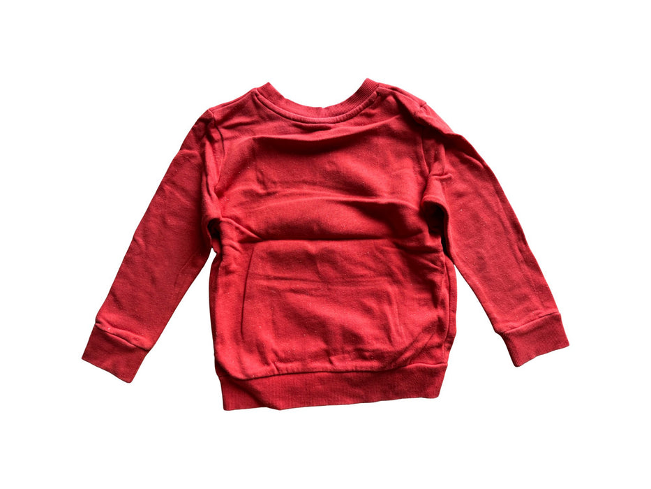 A Red Crewneck Sweatshirts from Seed in size 4T for boy. (Back View)