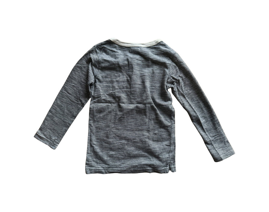A Black Long Sleeve Tops from Jamie Kay in size 5T for boy. (Back View)