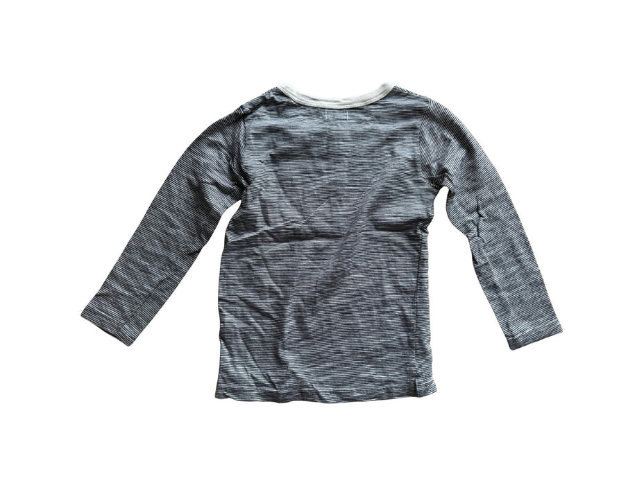 A Black Long Sleeve Tops from Jamie Kay in size 5T for boy. (Back View)