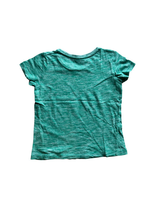 A Green Short Sleeve T Shirts from Seed in size 4T for boy. (Back View)