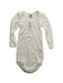 A White Long Sleeve Bodysuits from Petit Bateau in size 6-12M for neutral. (Front View)