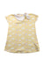 A Yellow Short Sleeve Dresses from Vauva in size 18-24M for neutral. (Front View)