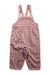 A Red Long Overalls from Chickeeduck in size 18-24M for neutral. (Front View)