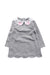 A Grey Long Sleeve Dresses from Jacadi in size 12-18M for girl. (Front View)
