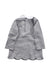 A Grey Long Sleeve Dresses from Jacadi in size 12-18M for girl. (Back View)
