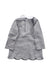 A Grey Long Sleeve Dresses from Jacadi in size 12-18M for girl. (Back View)