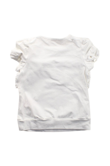 A White Short Sleeve Tops from Nicholas & Bears in size 2T for girl. (Back View)