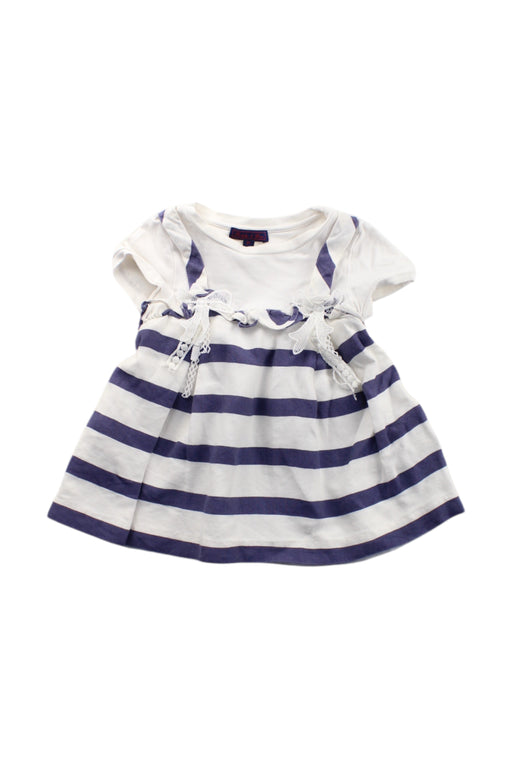 A White Dress Sets from Nicholas & Bears in size 2T for girl. (Front View)