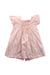 A Pink Short Sleeve Dresses from Bonpoint in size 2T for girl. (Front View)