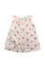 A White Sleeveless Dresses from Bonpoint in size 2T for girl. (Back View)