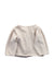 A Ivory Cardigans from Aosta in size 12-18M for neutral. (Back View)