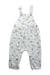 A Multicolour Long Overalls from Petit Bateau in size 2T for neutral. (Front View)