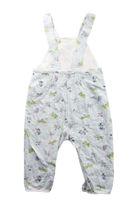 A Multicolour Long Overalls from Petit Bateau in size 2T for neutral. (Back View)
