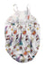 A Multicolour Sleeveless Rompers from Velveteen in size 6-12M for neutral. (Back View)
