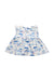 A Multicolour Sleeveless Dresses from Petit Bateau in size 12-18M for girl. (Back View)