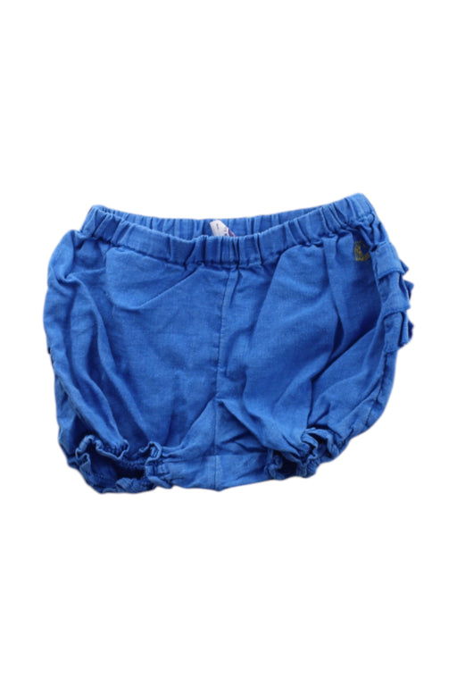 A Blue Bloomers from Petit Bateau in size 6-12M for neutral. (Front View)