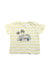 A Yellow Short Sleeve T Shirts from Bout'Chou in size 12-18M for neutral. (Front View)