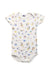 A Multicolour Short Sleeve Bodysuits from Petit Bateau in size 3-6M for neutral. (Front View)