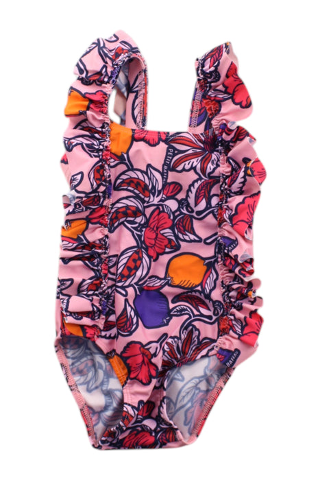 A Multicolour Swimsuits from Petit Bateau in size 6-12M for girl. (Front View)