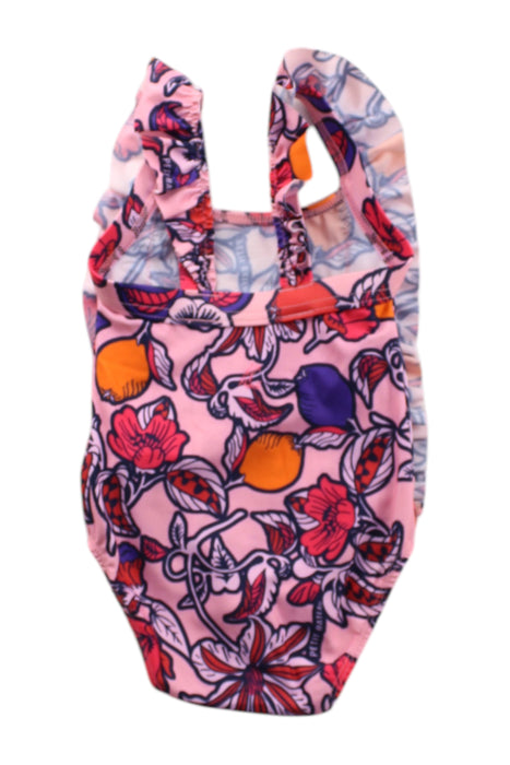A Multicolour Swimsuits from Petit Bateau in size 6-12M for girl. (Back View)