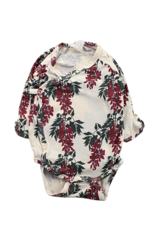 A Red Long Sleeve Bodysuits from Kate Quinn in size 3-6M for neutral. (Front View)