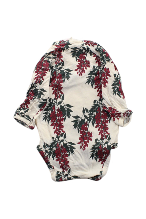 A Red Long Sleeve Bodysuits from Kate Quinn in size 3-6M for neutral. (Back View)