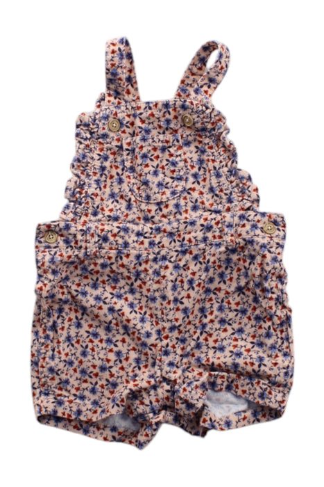A Multicolour Overall Shorts from Bout'Chou in size 3-6M for neutral. (Front View)