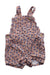 A Multicolour Overall Shorts from Bout'Chou in size 3-6M for neutral. (Front View)