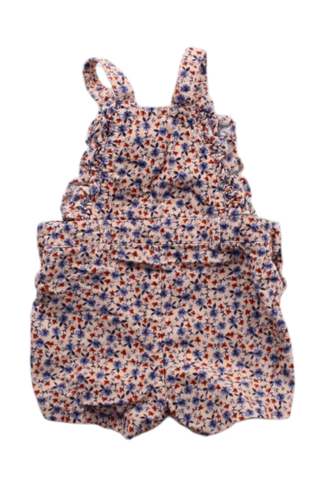 A Multicolour Overall Shorts from Bout'Chou in size 3-6M for neutral. (Back View)