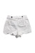 A White Shorts from Jacadi in size 6-12M for girl. (Front View)