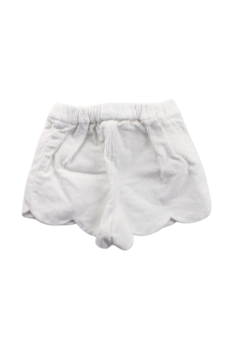 A White Shorts from Jacadi in size 6-12M for girl. (Back View)