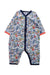 A Multicolour Long Sleeve Rompers from Petit Bateau in size 3-6M for neutral. (Front View)