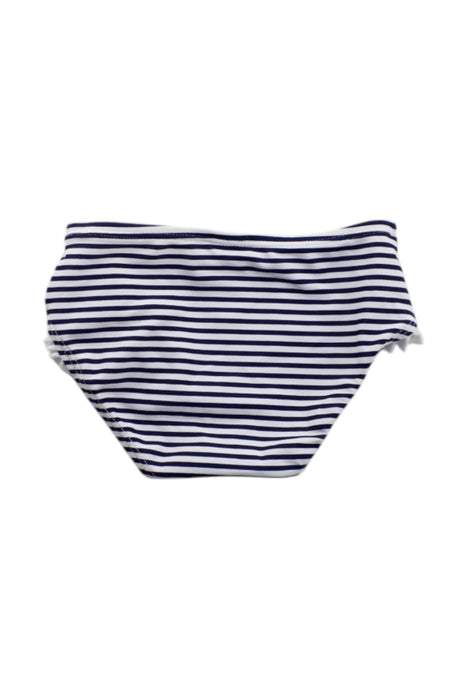 A Navy Swim Diapers from Janie & Jack in size 12-18M for neutral. (Back View)