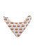 A Multicolour Bibs from The Wee Bean in size O/S for neutral. (Front View)