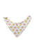 A Multicolour Bibs from The Wee Bean in size O/S for neutral. (Front View)