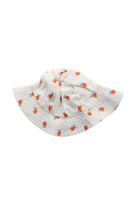 A White Sun Hats from Catimini in size O/S for neutral. (Front View)