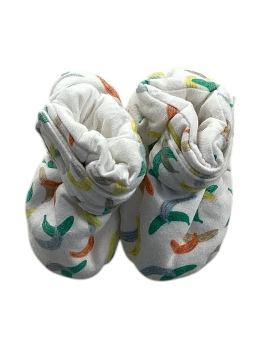 A Multicolour Booties from Catimini in size 6-12M for neutral. (Back View)