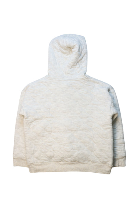 A White Zippered Sweatshirts from Petit Bateau in size 6T for neutral. (Back View)