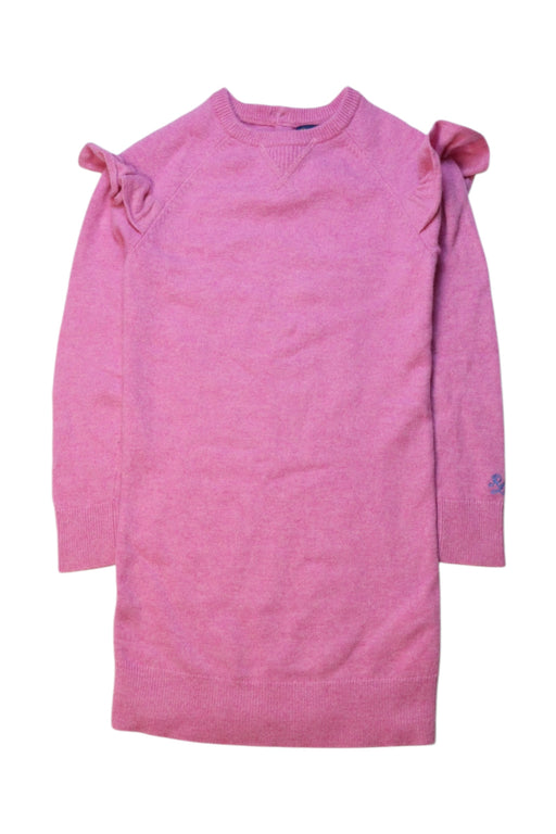 A Pink Sweater Dresses from Polo Ralph Lauren in size 4T for girl. (Front View)