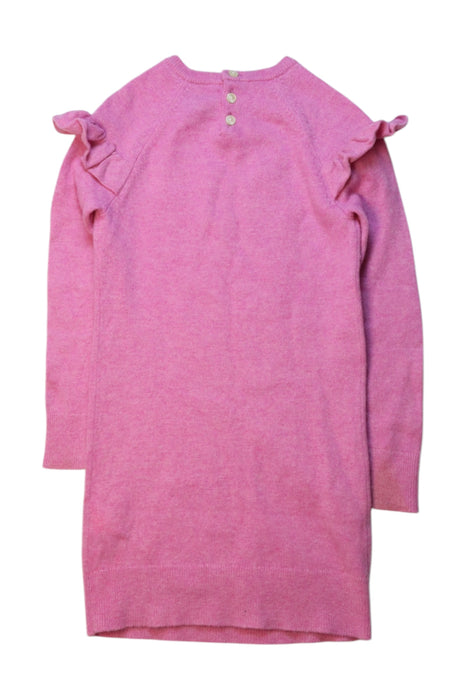 A Pink Sweater Dresses from Polo Ralph Lauren in size 4T for girl. (Back View)