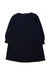 A Navy Long Sleeve Dresses from Jacadi in size 5T for girl. (Back View)