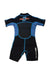 A Black Wetsuits from Aquasport in size 2T for neutral. (Back View)