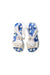 A White Sandals from Mini Melissa in size 6T for neutral. (Front View)