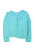 A Green Cardigans from Jacadi in size 6T for girl. (Front View)