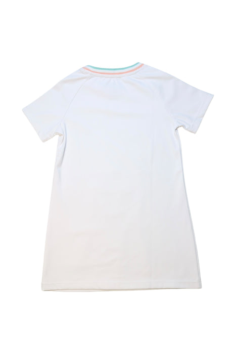 A White Short Sleeve Dresses from Moody Tiger in size 4T for neutral. (Back View)